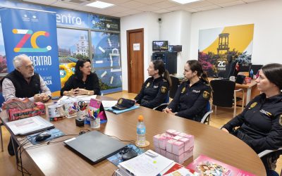 Reunión con el grupo de Participación Ciudadana de la Policía Nacional de Santa Cruz de Tenerife